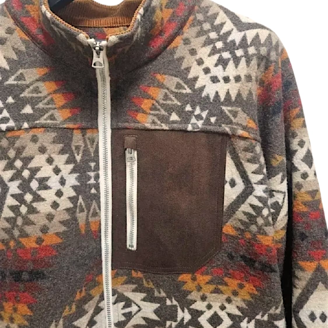 22fw 준야와타나베 by 꼼데가르송 자미로콰이 펜들턴패턴 블루종 상품이미지4