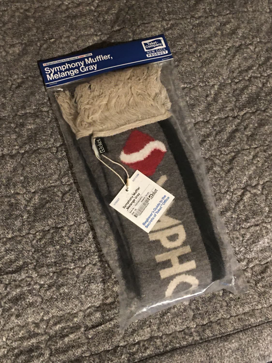 테켓 TEKET Symphony Muffler - Melange Gray 상품이미지1