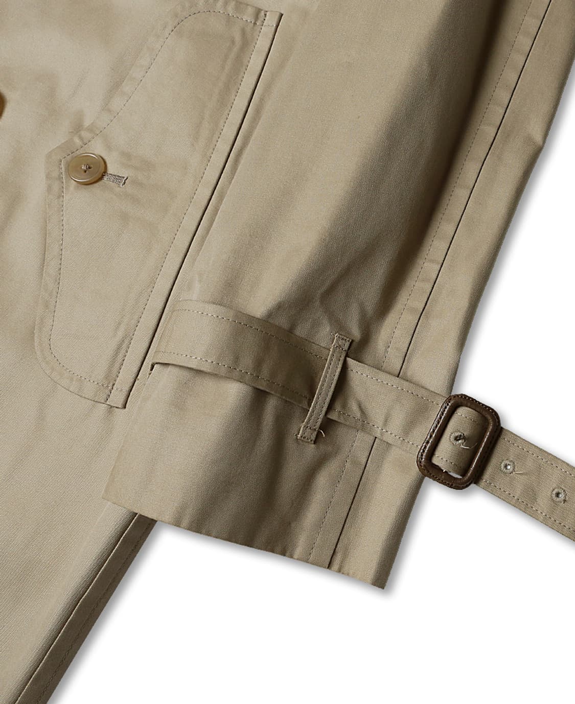 제이프레스 [J. Press] 베이지 코튼 클래식 핏 레글런 트렌치 코트 상품이미지6