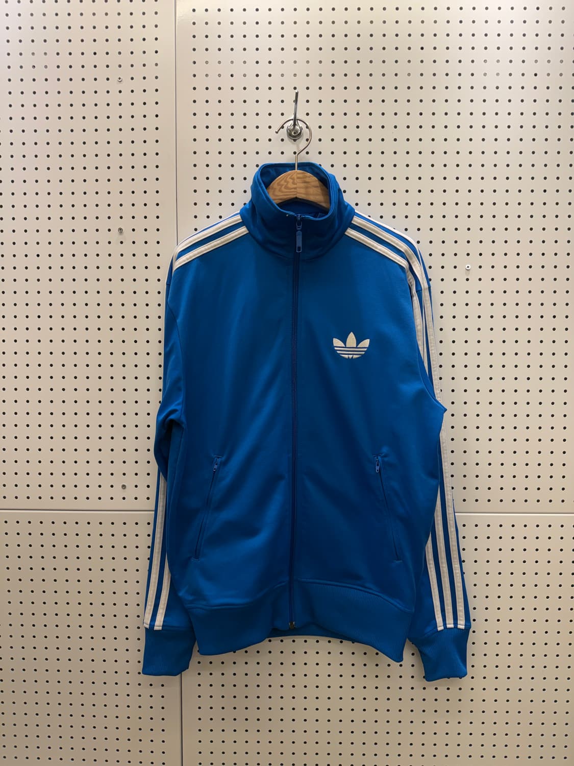 아디다스 파이어버드 블루 트랙탑 져지 U129 상품이미지2