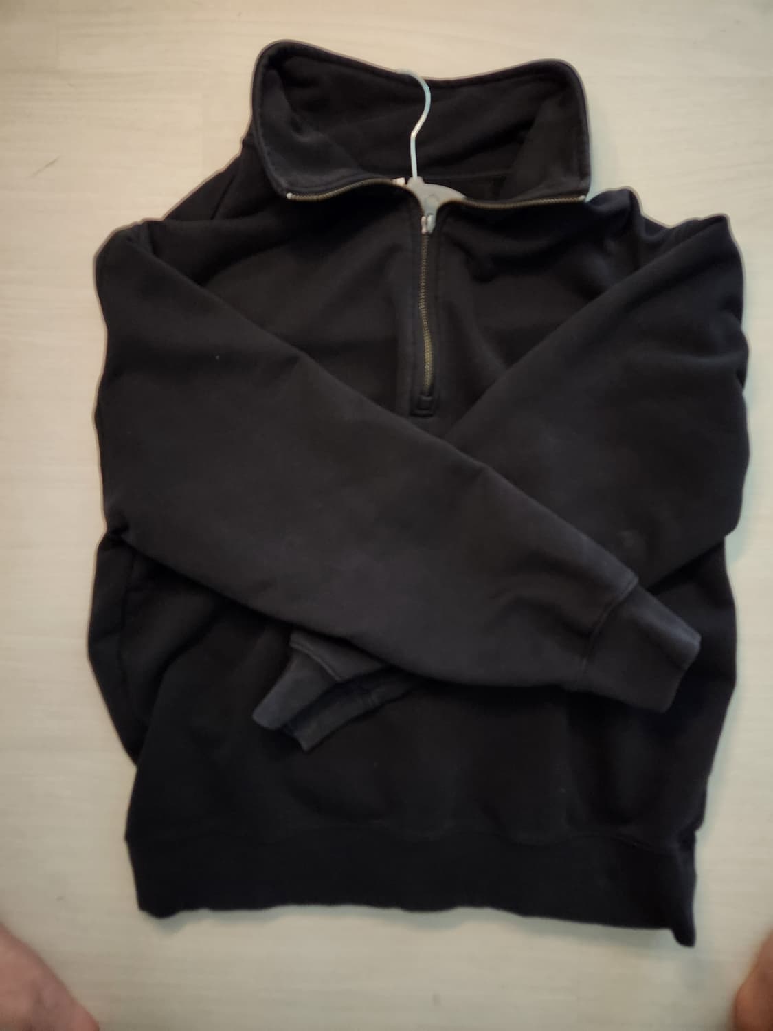 스파오 하프집업 블랙 상품이미지1