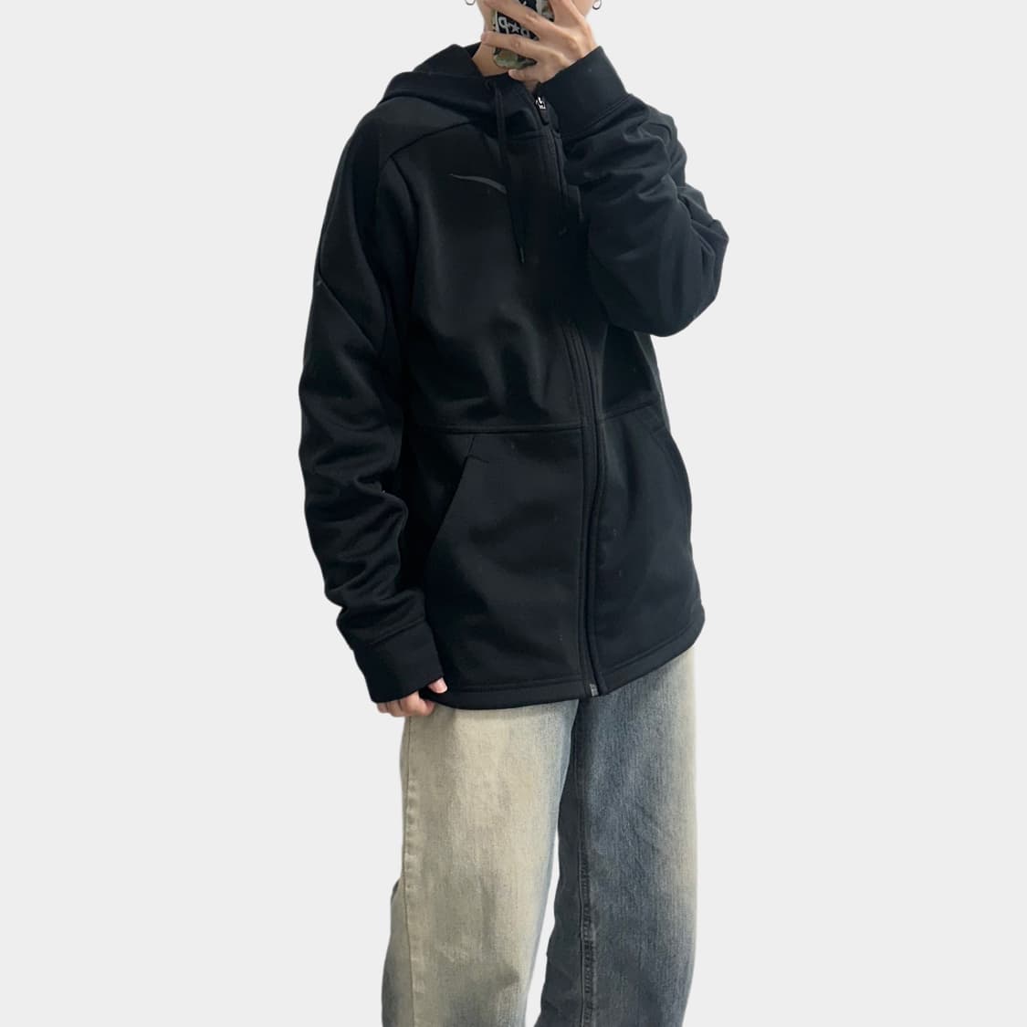 나이키 프로 스탠다드핏 트레이닝 후드집업 상품이미지2