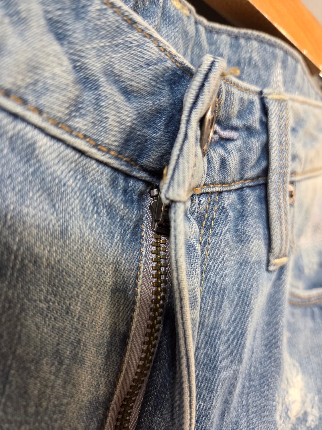 G-Star Type-C 워싱 데님 청바지(W26/L32) 상품이미지3