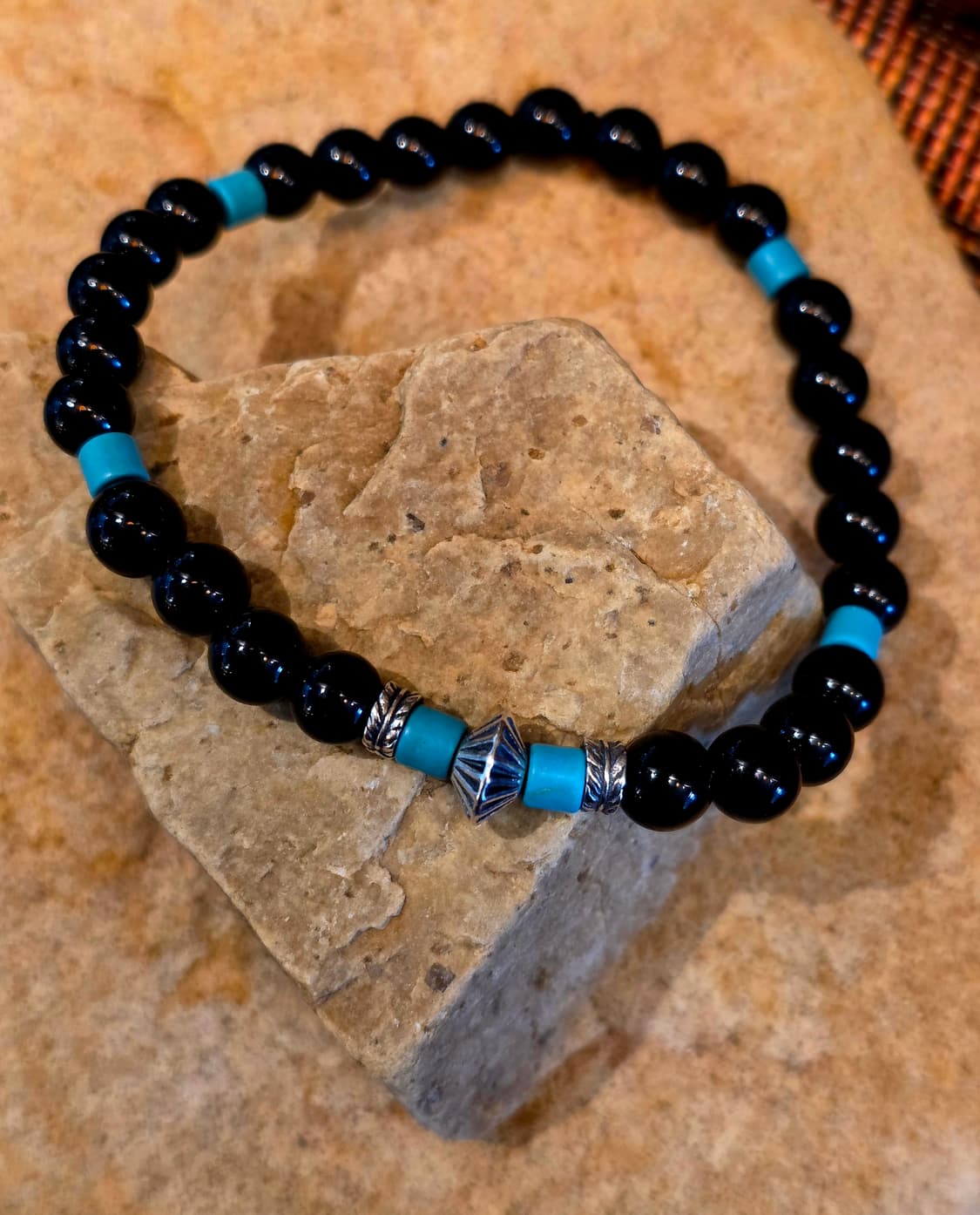 3cross Black onxys Silver925 bracelet 상품이미지9