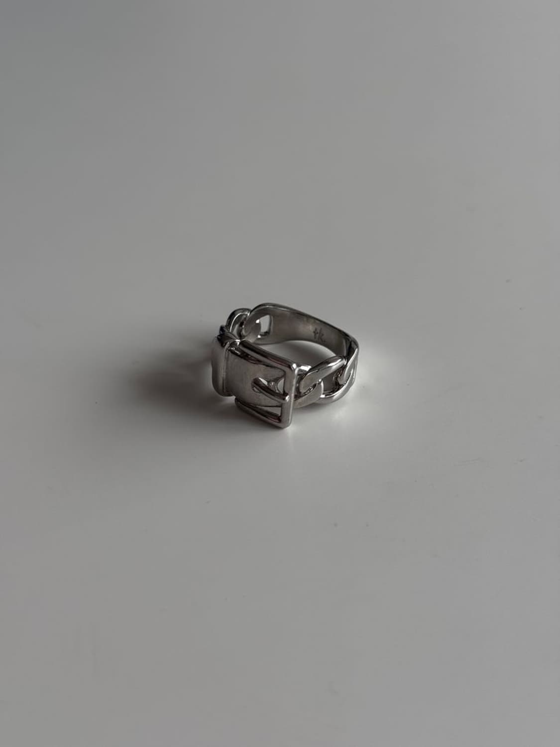 SILVER BELT RING 실버 벨트 반지 상품이미지4
