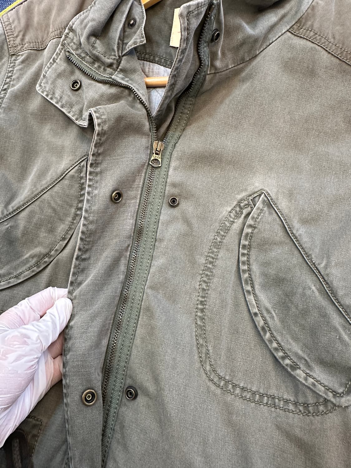 M) 리바이스 카키 야상 점퍼  상품이미지5