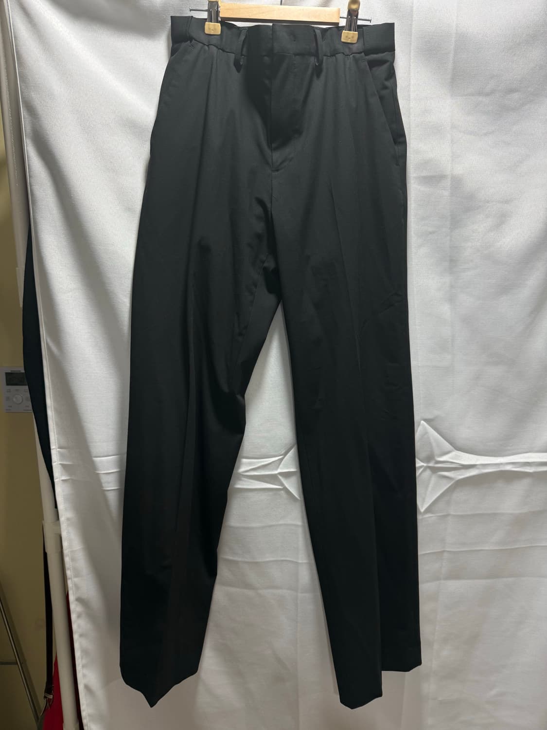 넌블랭크 CARREMAN 세미 오버 핏 셋업 수트 블랙 1회착 상품이미지6