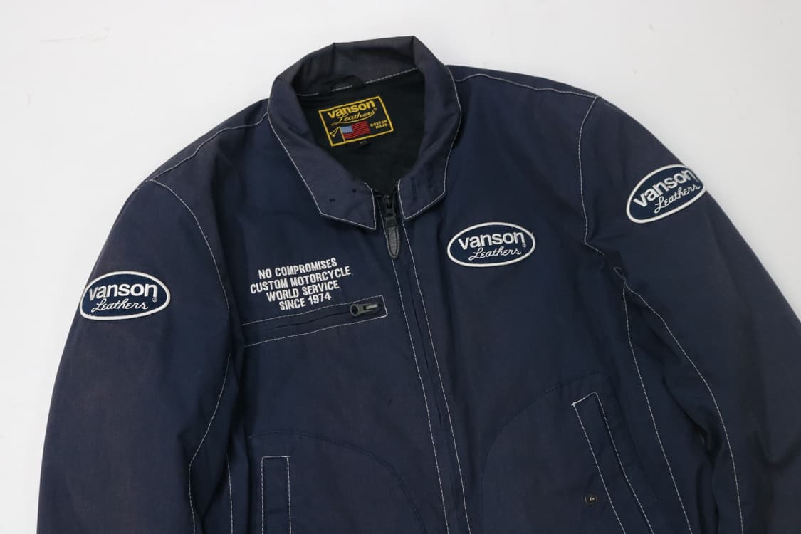 밴슨 빈티지 레이싱 자켓 상품이미지3