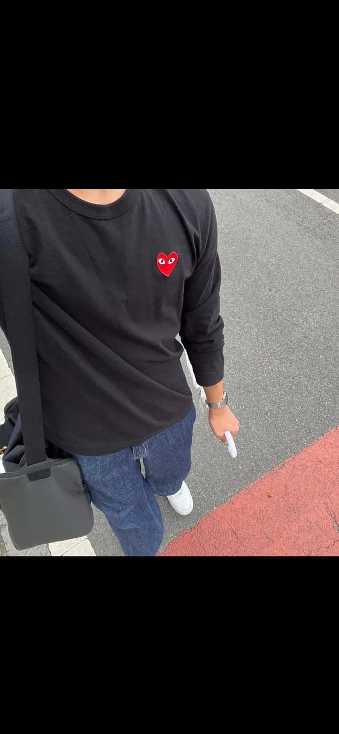 🔥[새상품/정품]🔥 꼼데가르송 남녀공용 롱슬리브 2 color  상품이미지8