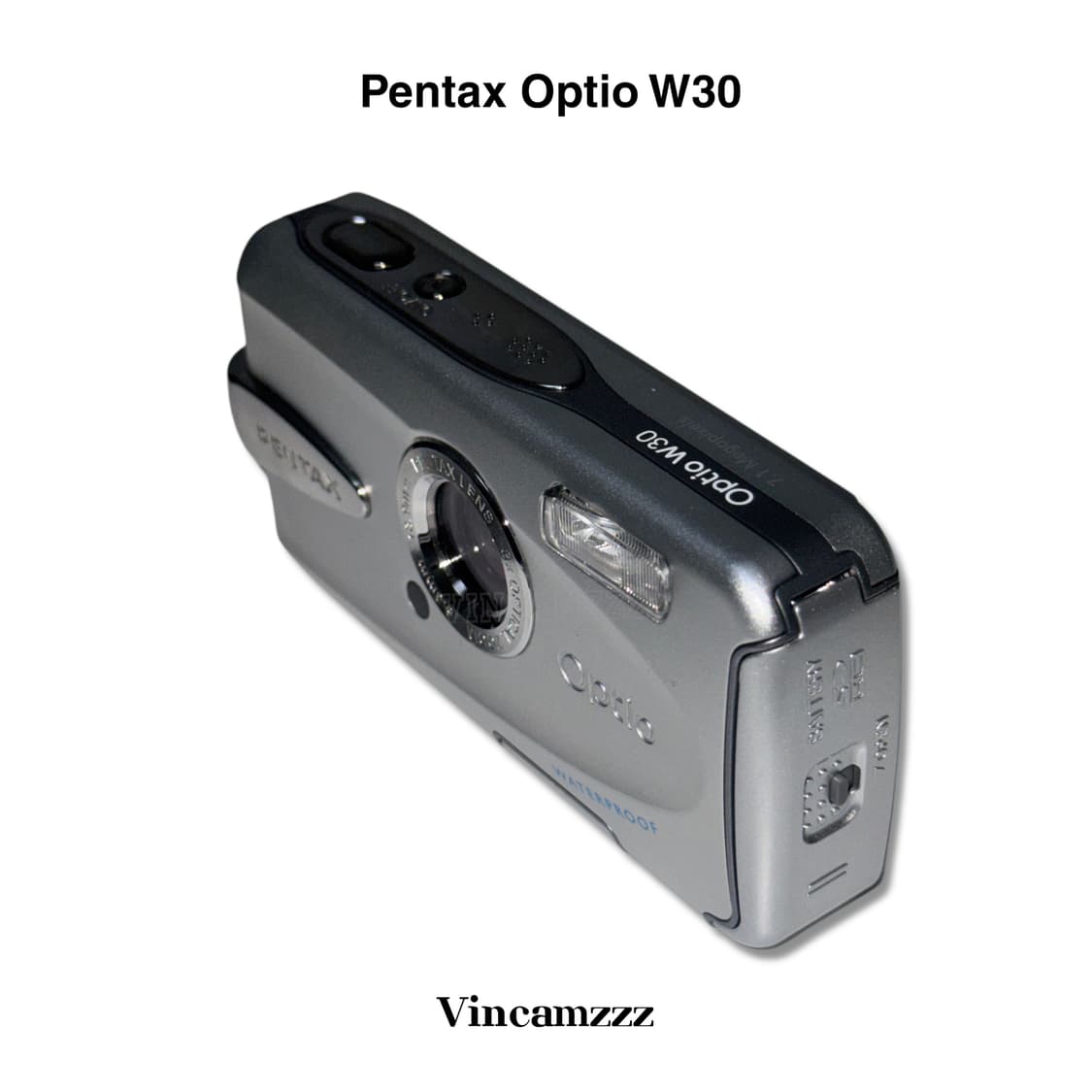 Pentax 펜탁스 Optio W30 옵티오 빈티지 디지털 카메라 상품이미지3
