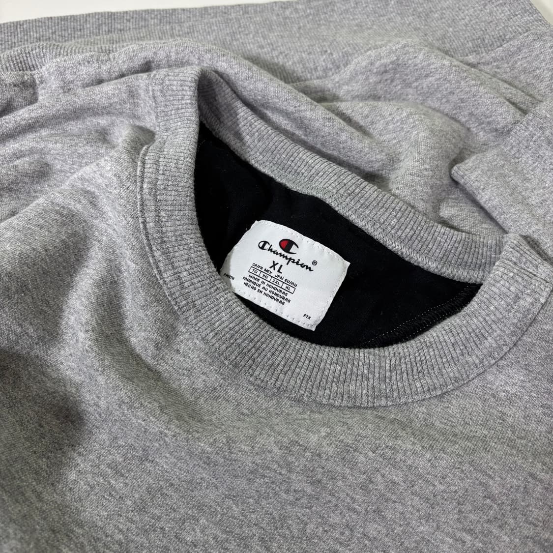 XL 챔피온 그레이 맨투맨 상품이미지4