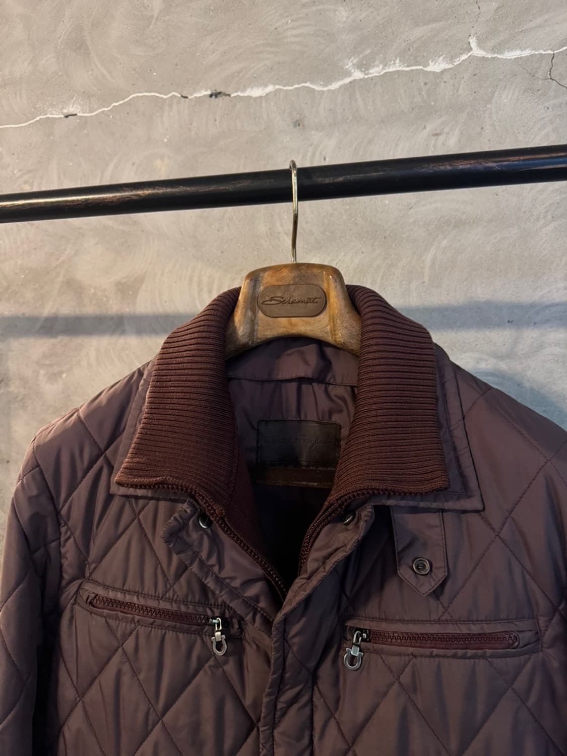 살바토레 페라가모 퀼팅 자켓 100 상품이미지2