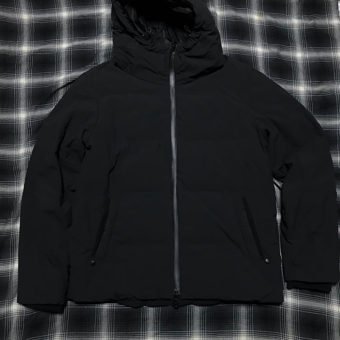 90-00s 재팬 타케오 키쿠치 오로라 마운틴 다운 패딩 모스블랙 상품이미지1