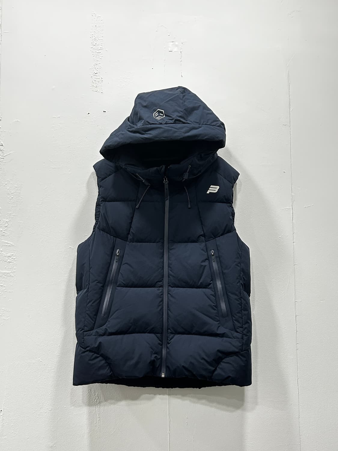 (새상품급) 빈폴 오리털 후드 패딩 조끼 남성 95 M 상품이미지2