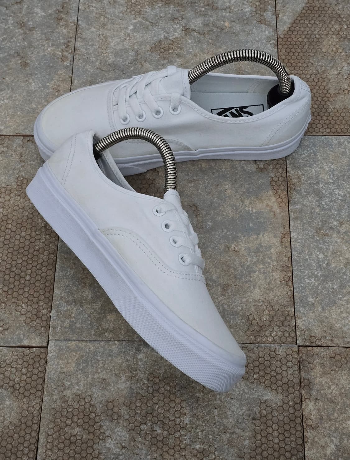 (225)반스 어센틱 화이트 상품이미지4