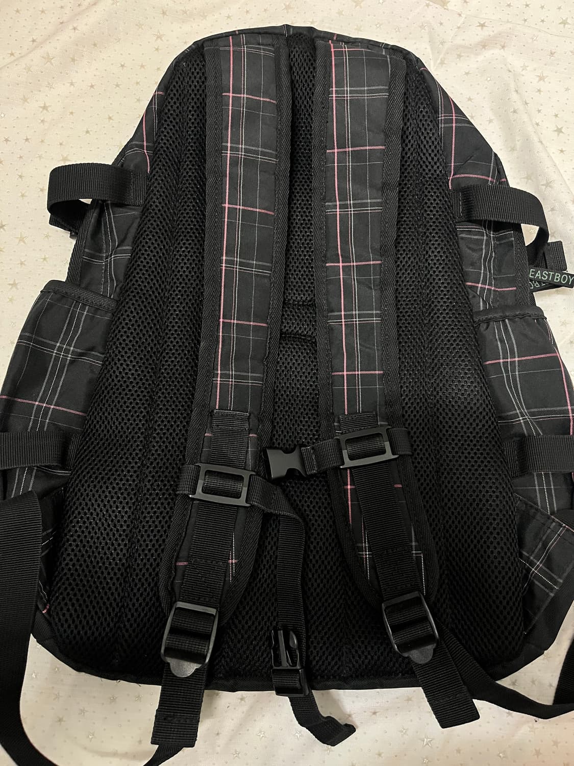 블랙핑크 체크패턴 백팩 + 마이멜로디 🎀 상품이미지9