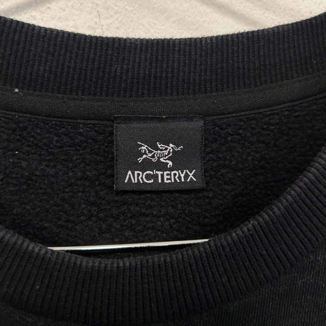 아크테릭스 크루 로고 헤비코튼 맨투맨 상품이미지3