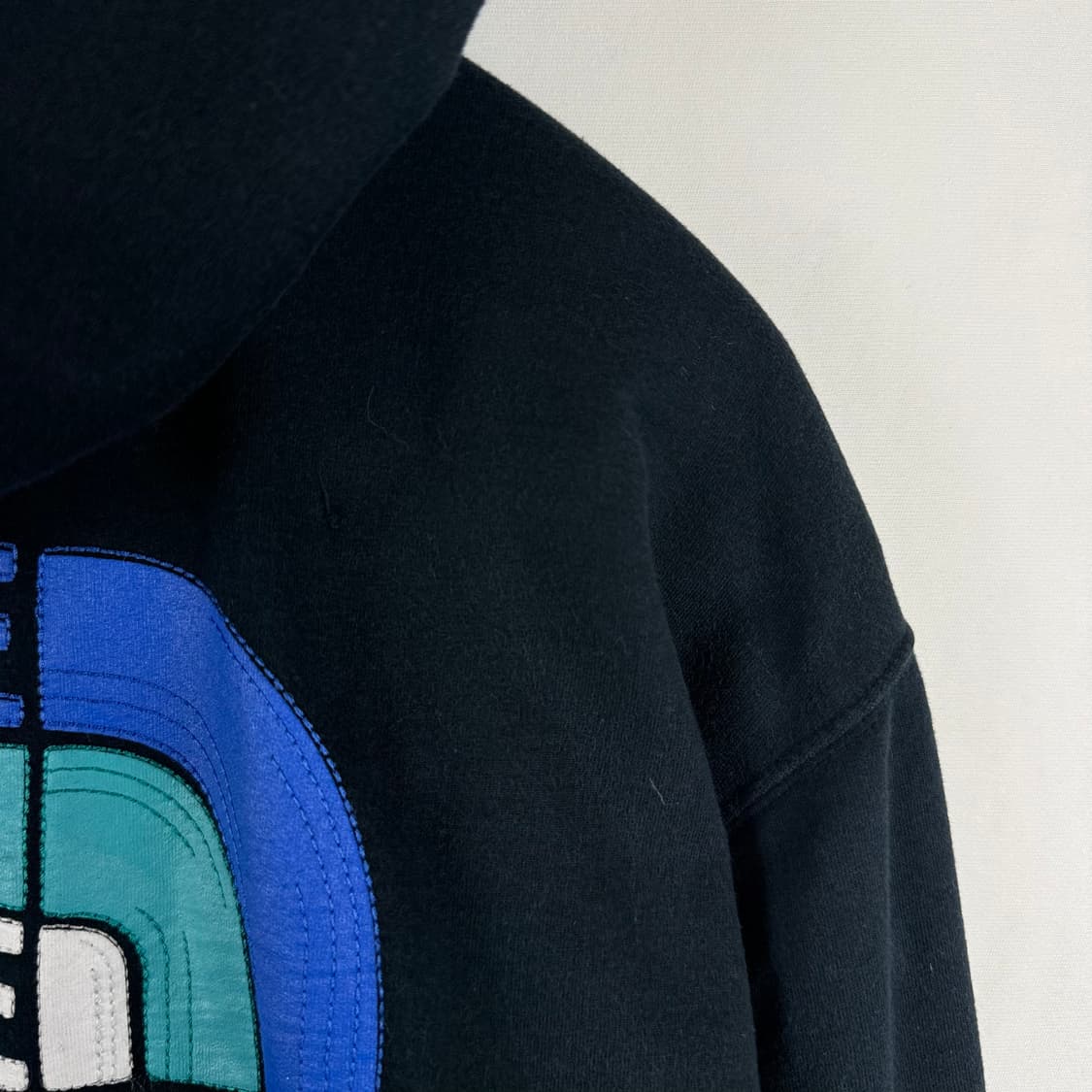 (무료배송)L) 노스페이스 로고 후드집업 네이비 상품이미지7