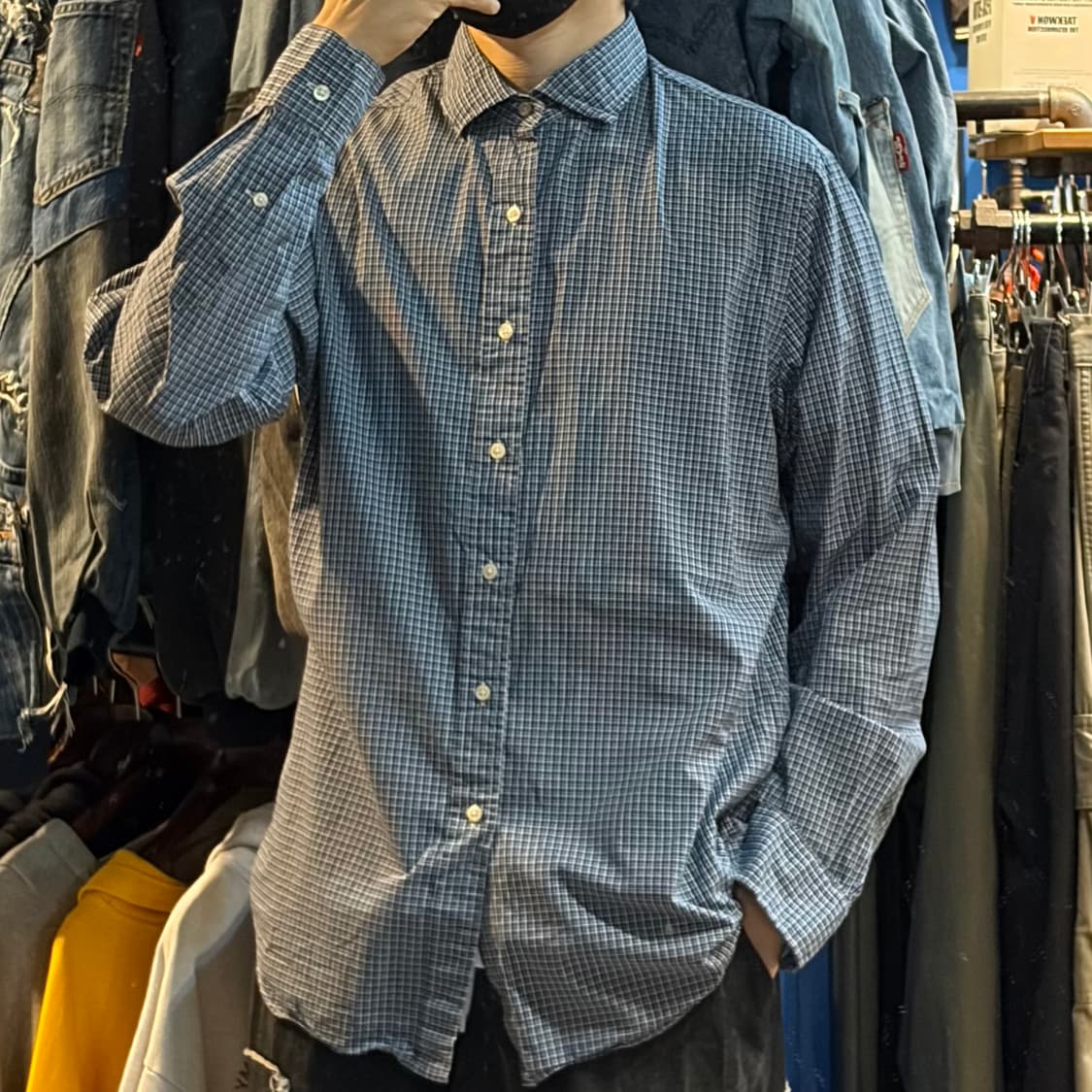 [No.9]Polo 폴로 체크 긴팔셔츠 상품이미지2