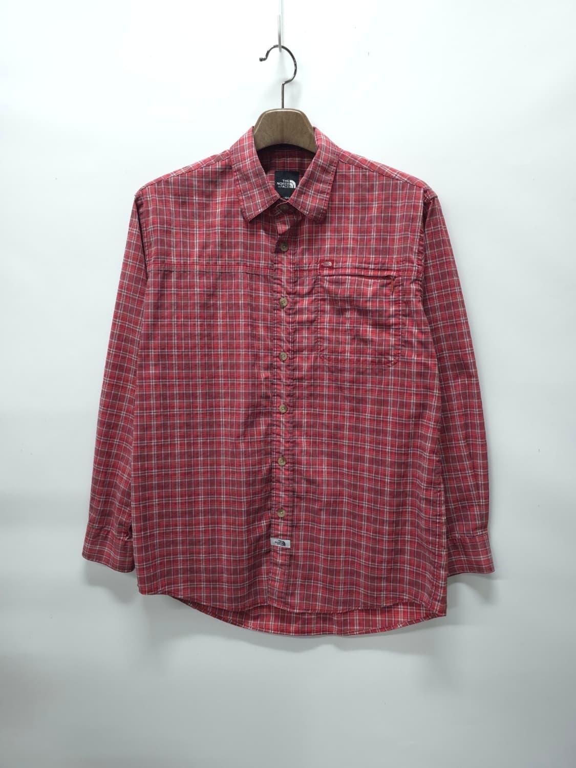 노스페이스 기능성 시어서커급 체크셔츠 ( 남성100 ) 상품이미지1