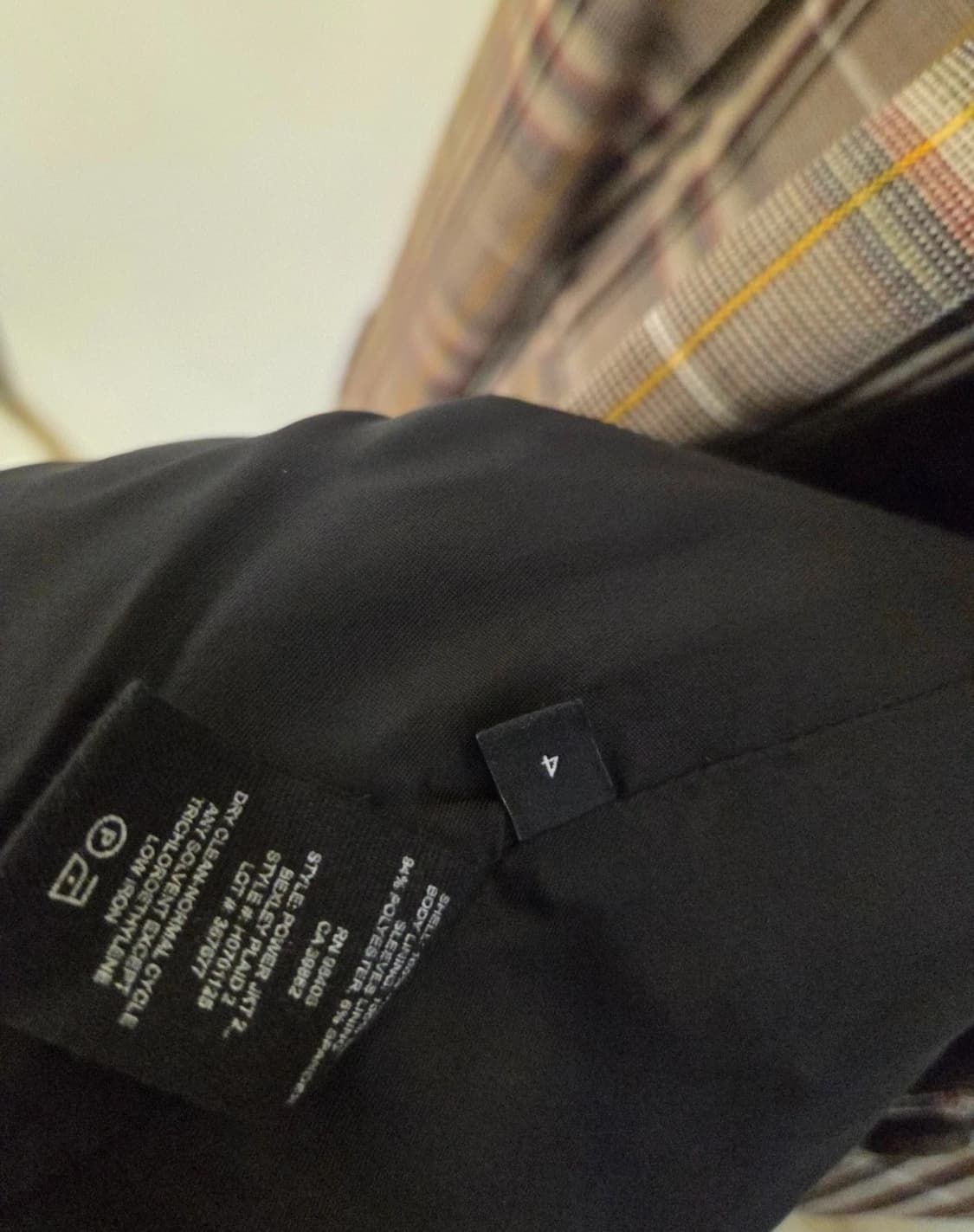 띠어리 체크 여성쟈켓 상품이미지3