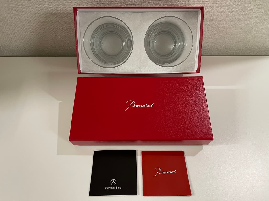 Baccarat 바카랏 x 벤츠 130주년 베가 텀블러 글라스 2P 상품이미지7