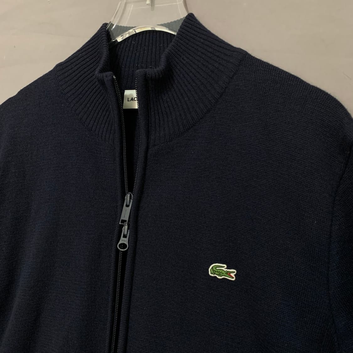 L 라코스테 투웨이 집업 니트 가디건 상품이미지3