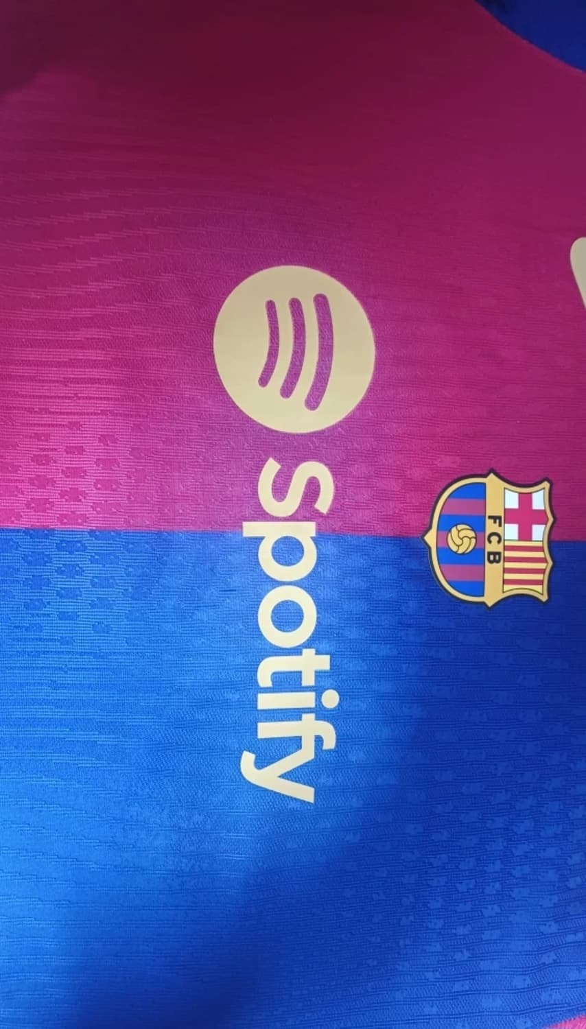 (어센틱) 24 25 바르셀로나 라민야말 어센틱 홈 유니폼  상품이미지4