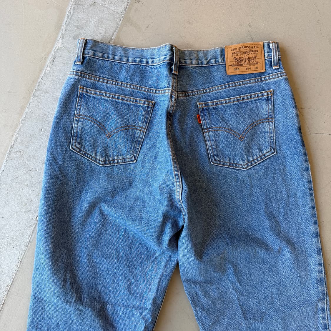 리바이스 220 오렌지탭 데님 팬츠 상품이미지6