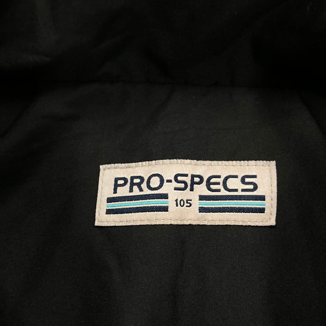 프로스펙스 y2k 블랙 컬러 스몰 로고 바람막이 상품이미지3