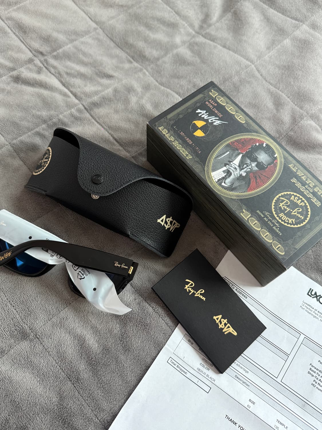 에이셉라키 x 레이벤 메가 발로라마 블랙드아웃 상품이미지3