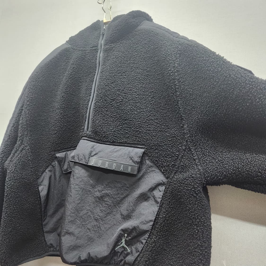 조던 후리스/아노락 풀집업 크롭 후드집업 XL 상품이미지2