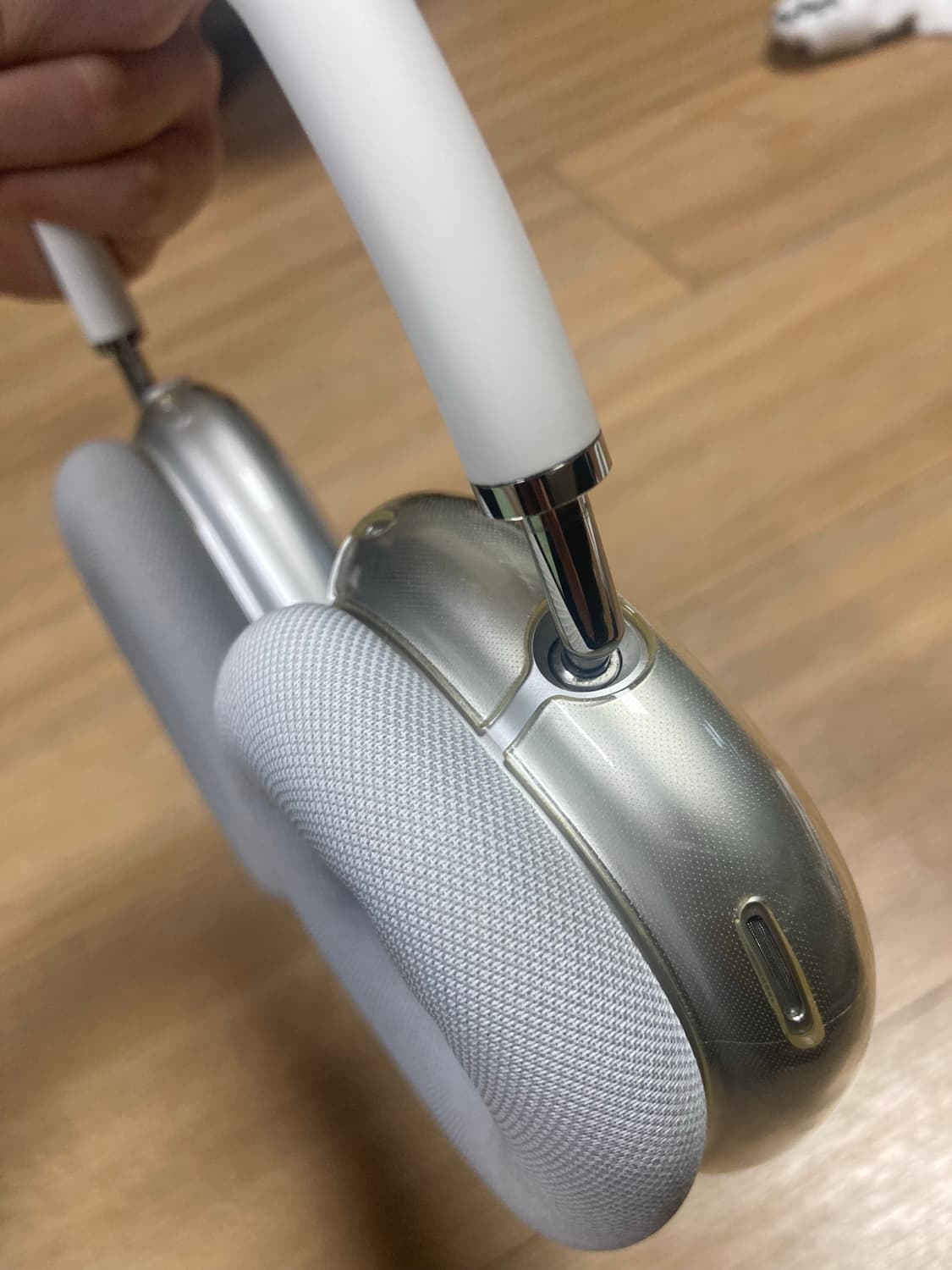 에어팟 맥스 실버 8핀 (A급) 판매 상품이미지3