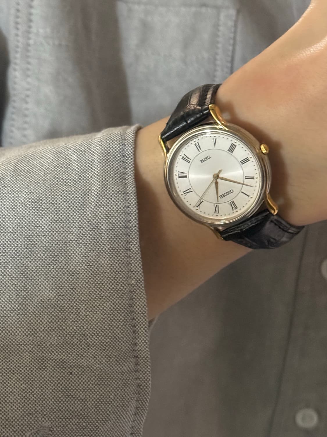 SEIKO 빈티지 쿼츠 시계 상품이미지5