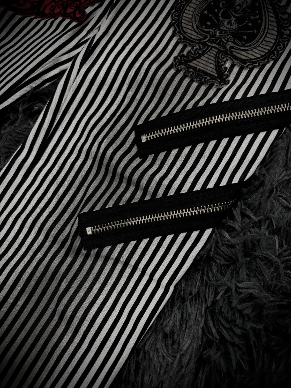 Algonquins 펑크 스트라이프 스키니핏 팬츠 상품이미지5