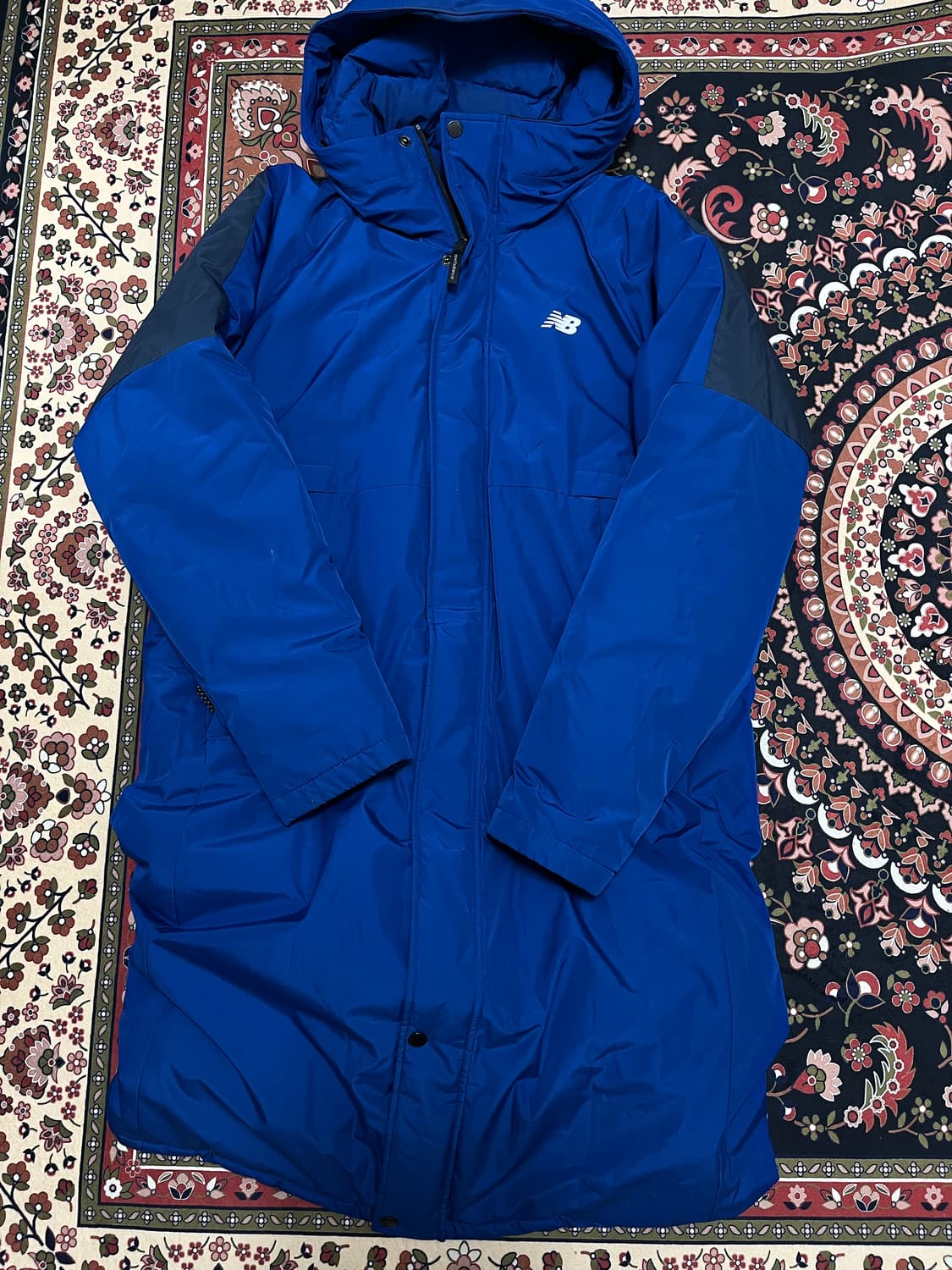 뉴발란스 챌린지 롱패딩 블루 L/100 상품이미지5