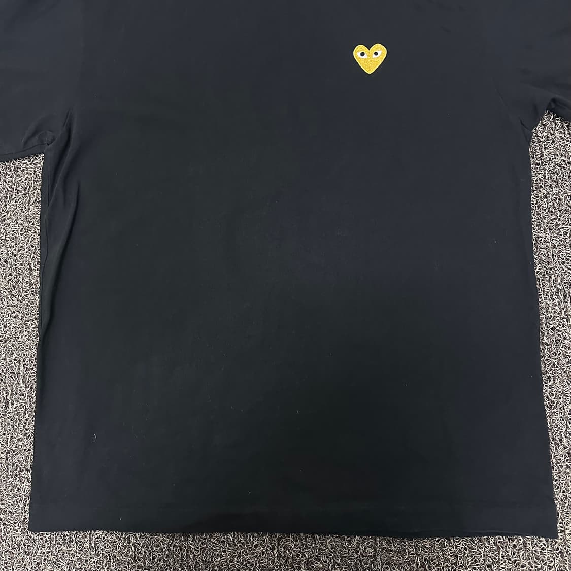 꼼데가르송 골드와펜 반팔 티셔츠 블랙 2XL 상품이미지4