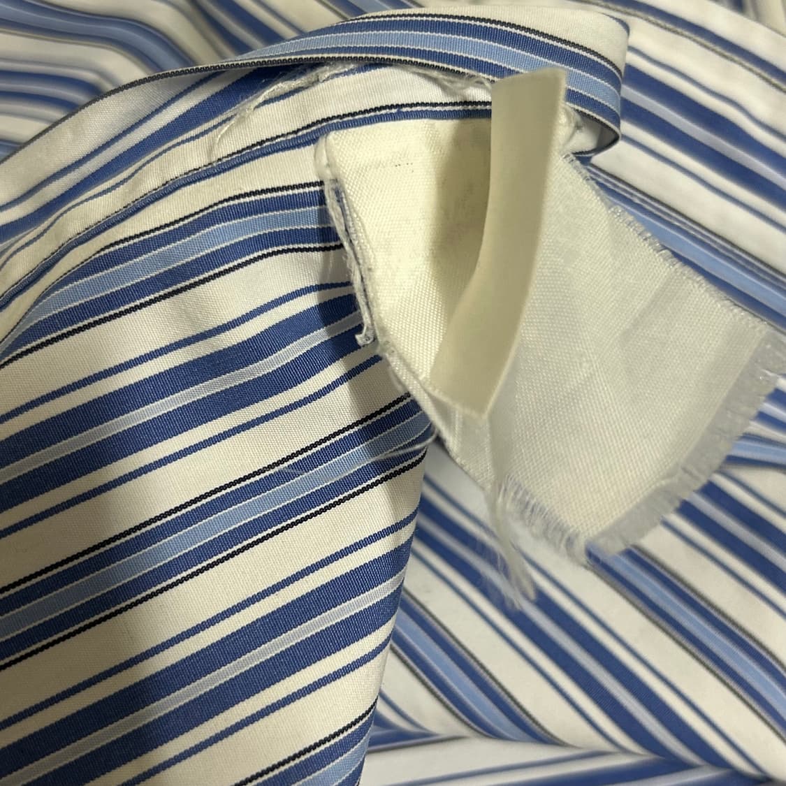 폴로 랄프로렌 스트라이프 셔츠 스카이 블루 M  상품이미지8