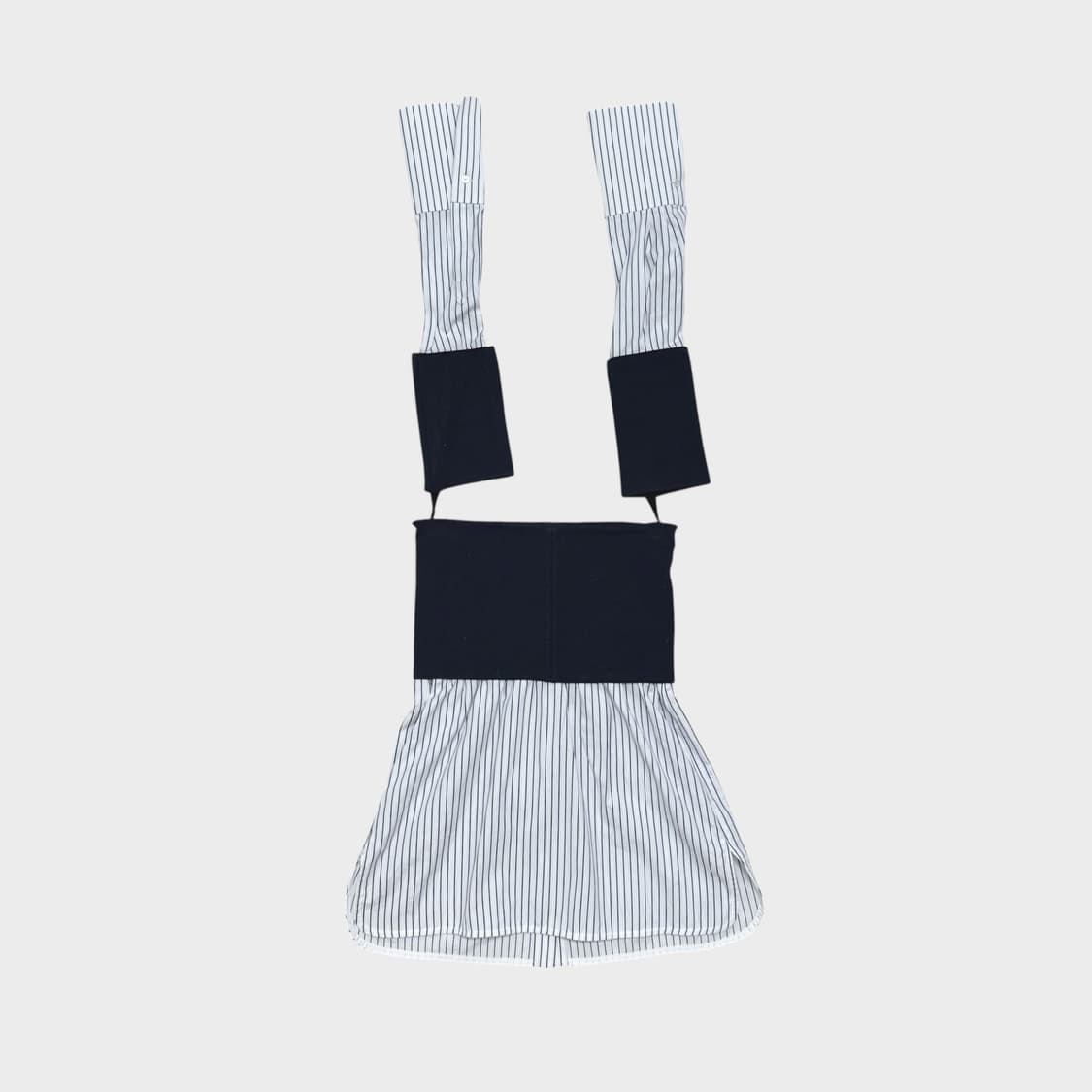 빅토리아 베컴 오프숄더 레이어드 튜브 탑 상품이미지2