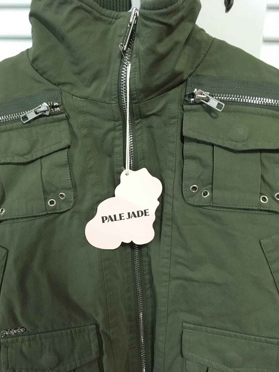 페일제이드 코튼 포켓 크롭 봄버 자켓 상품이미지3