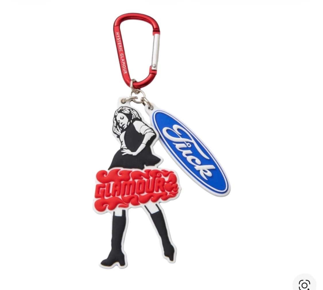 히스테릭 글래머 빅슨 걸 키 홀더 멀티 상품이미지1