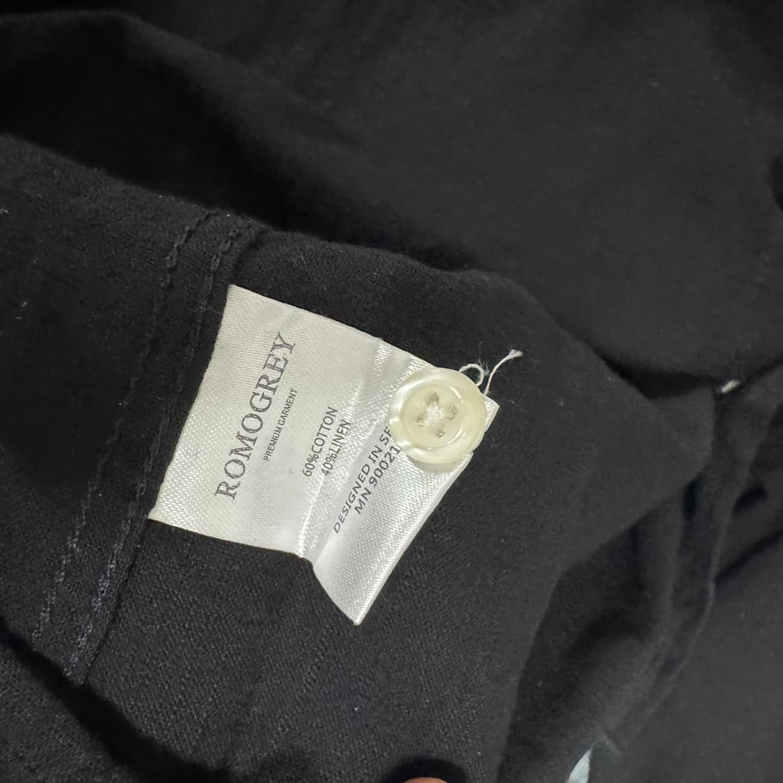 로모그레이 린넨셔츠 44 (95) 사이즈 상품이미지3