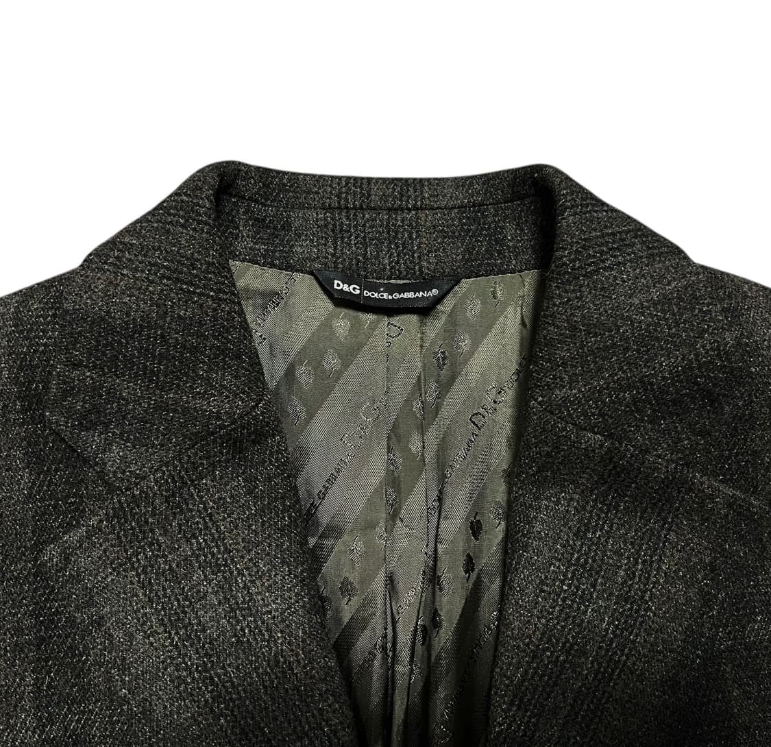 돌체앤가바나 헤링본 울코트 46사이즈 상품이미지1