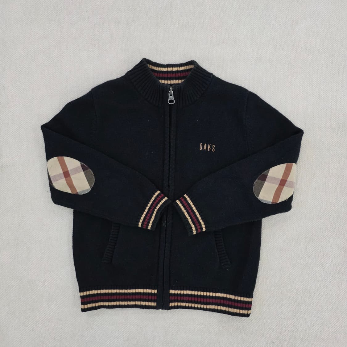 [110-5Y] 닥스 키즈 니트 집업 가디건 자켓 1229J 상품이미지1