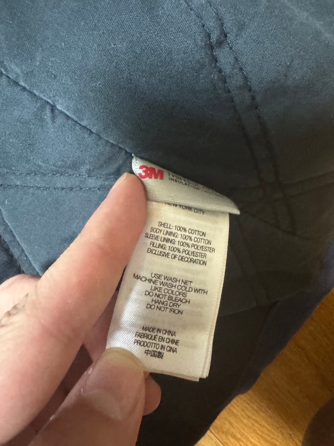 슈프림 올드 잉글리쉬 캔버스 워크 자켓 네이비 - 25SS 상품이미지7