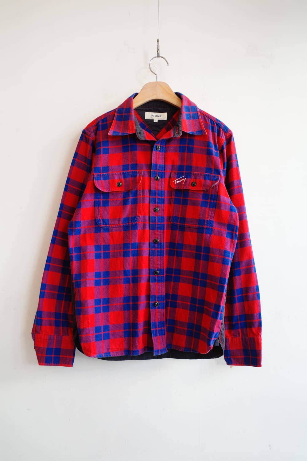 TOMMY HILFIGER 타미 힐피거 플란넬 셔츠 상품이미지1