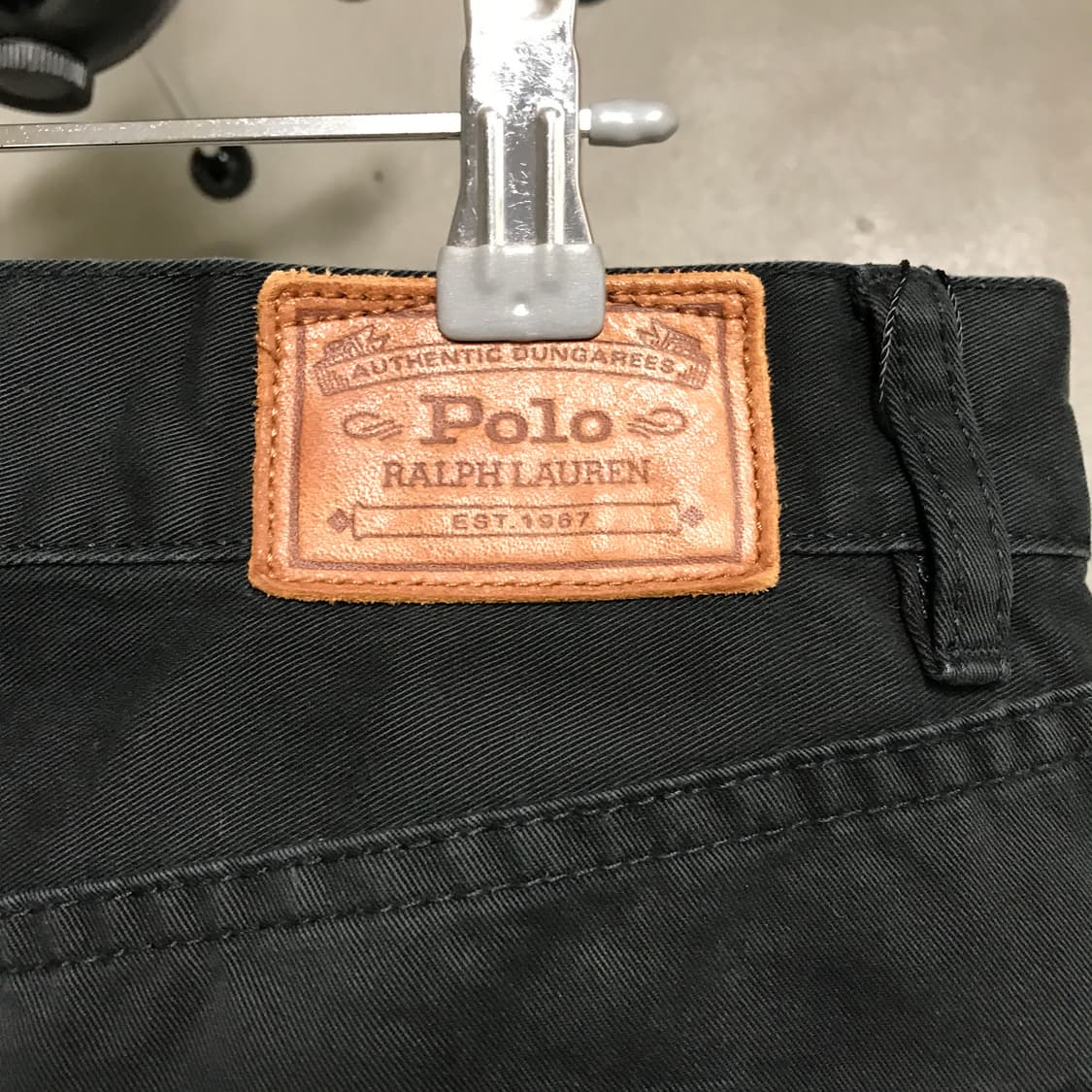 폴로 랄프로렌 코튼 팬츠 블랙 32/32  상품이미지5