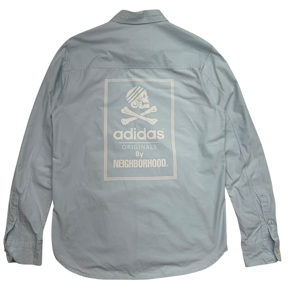 아디다스 X 네이버후드 스카이블루 옥스 셔츠 M 상품이미지1