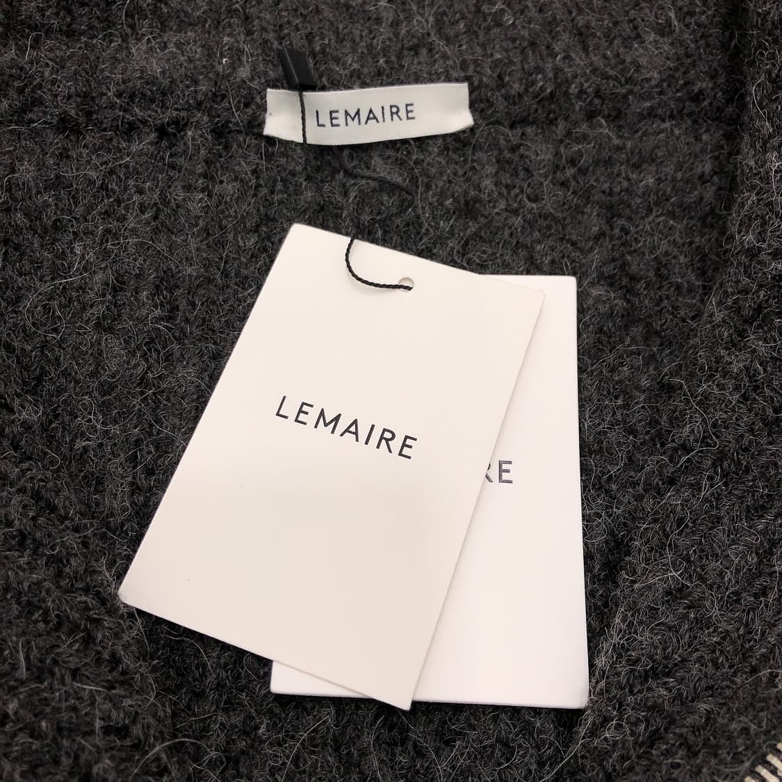 르메르 이태리 알파카 야크 집업 니트 스웨터 가디건 M 상품이미지4