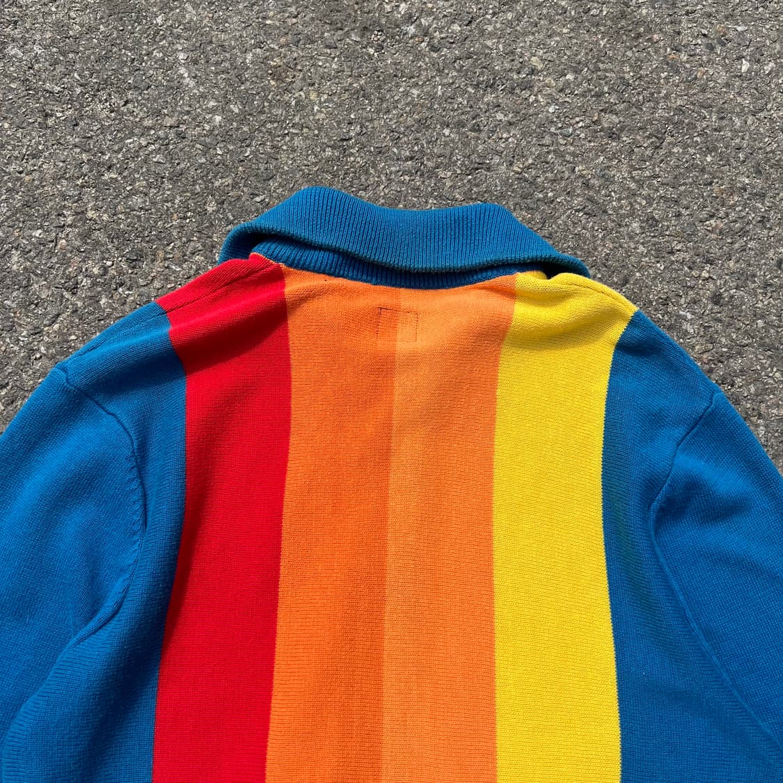 00‘s 아디다스 컬러블럭 집업 니트 상품이미지6
